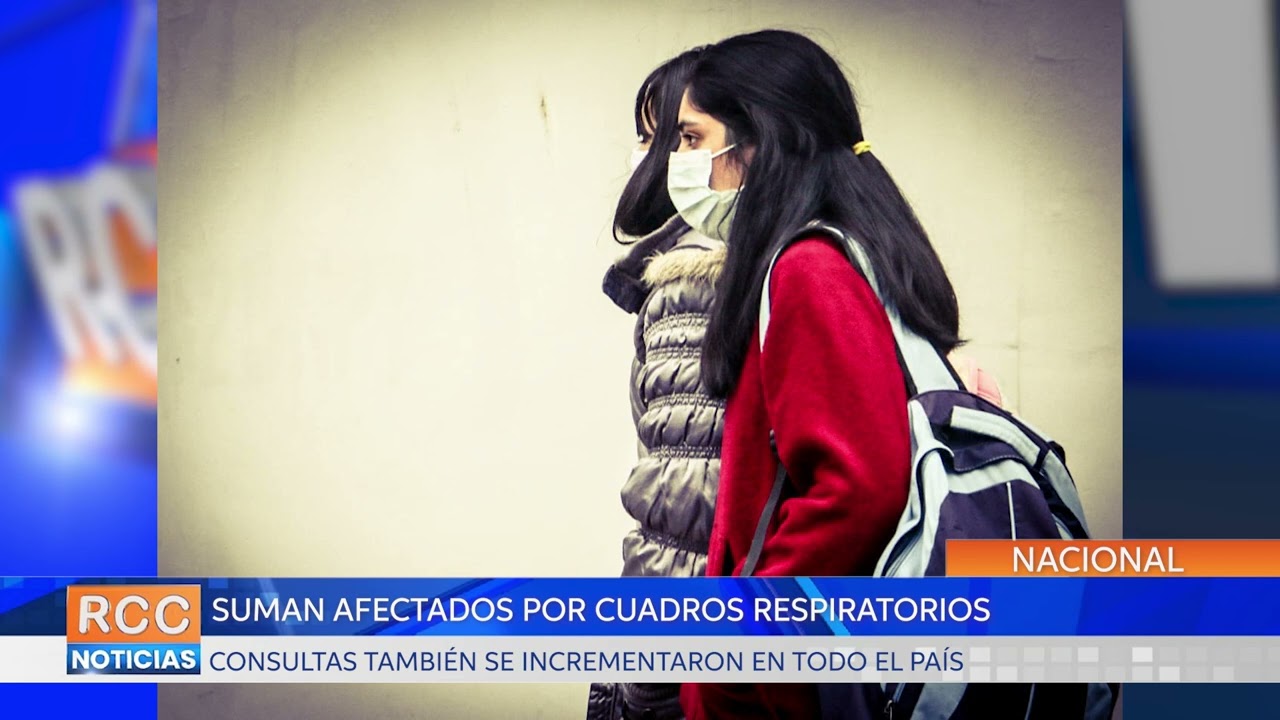 Suman afectados por cuadros respiratorios y consultas también se incrementaron