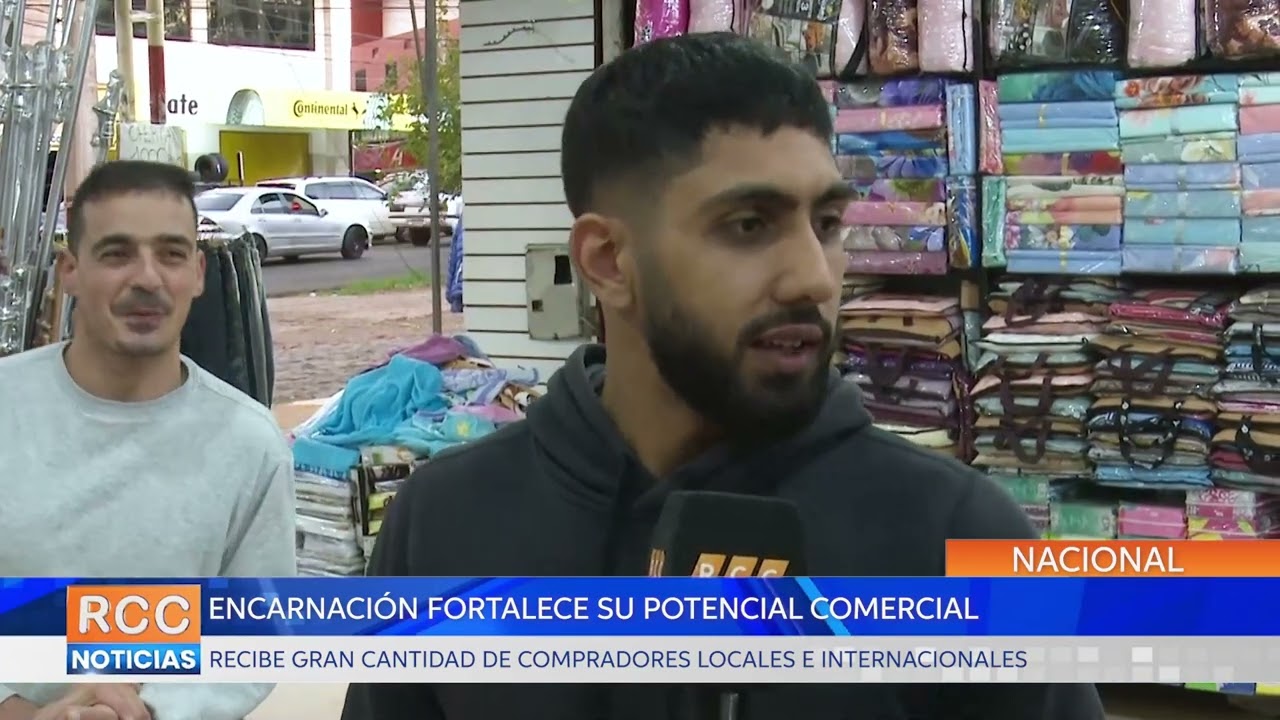 Resaltan buena racha comercial en Encarnación