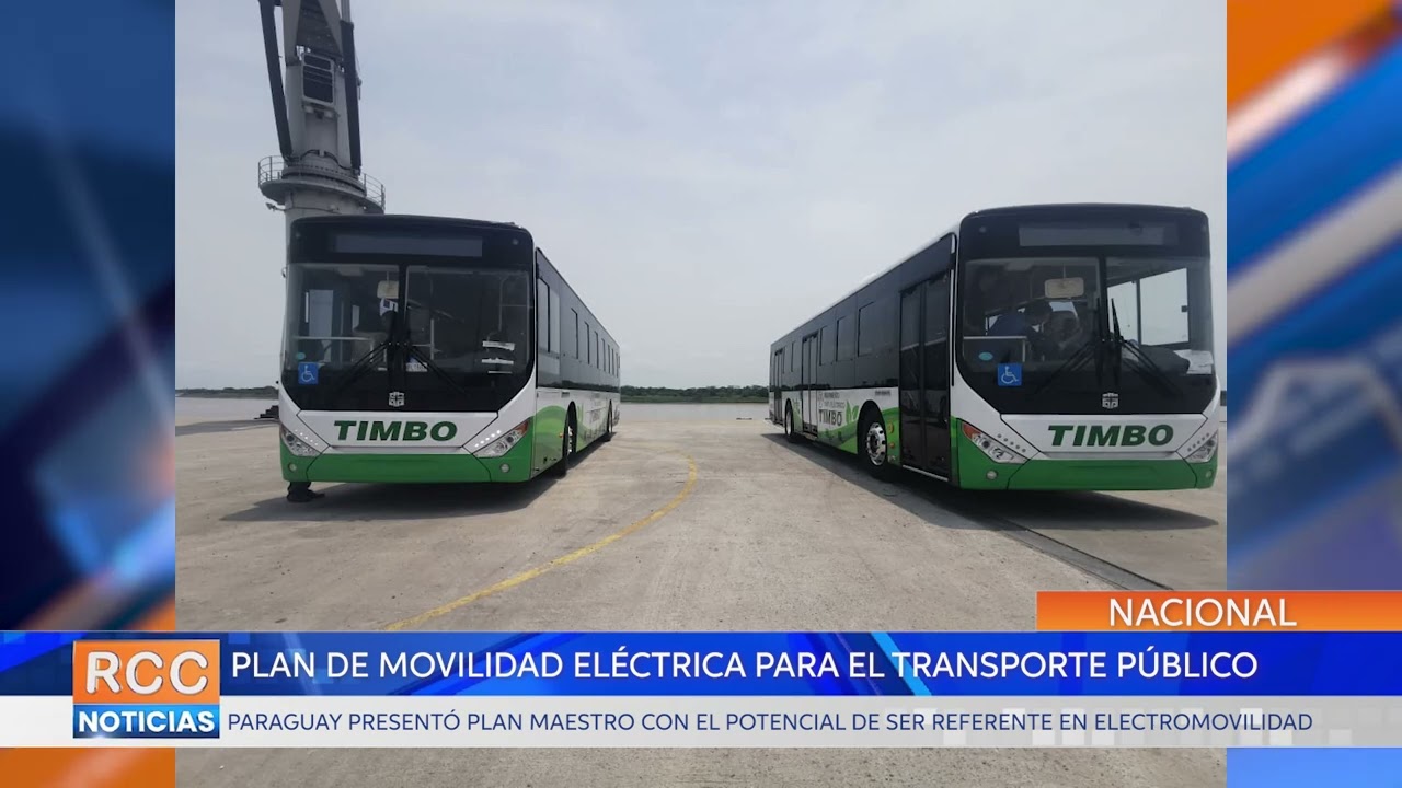 Paraguay presentó su plan movilidad eléctrica para el transporte público urbano