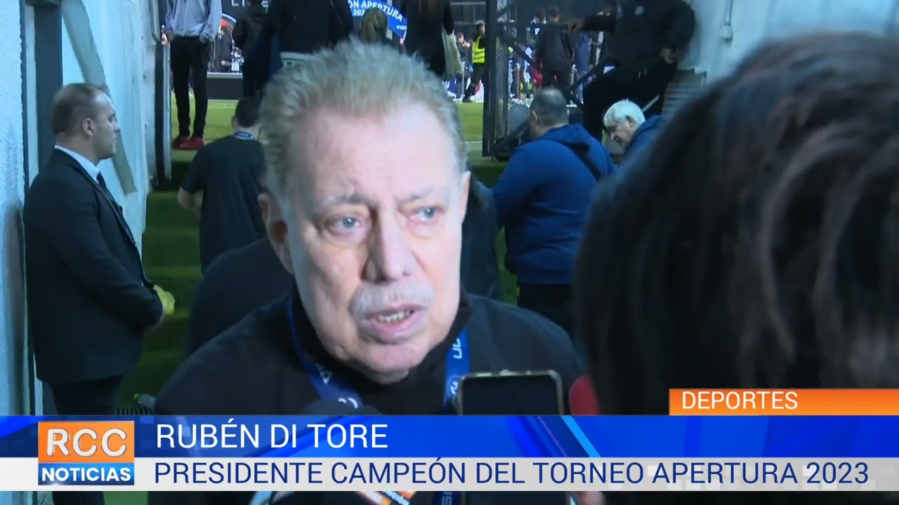 Libertad Campeón: Palabras del Presidente Rubén Di Tore