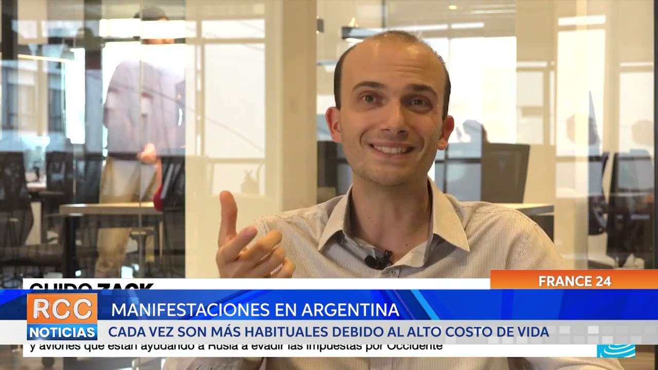 Cada vez son más habituales las manifestaciones en Argentina debido al alto costo de vida