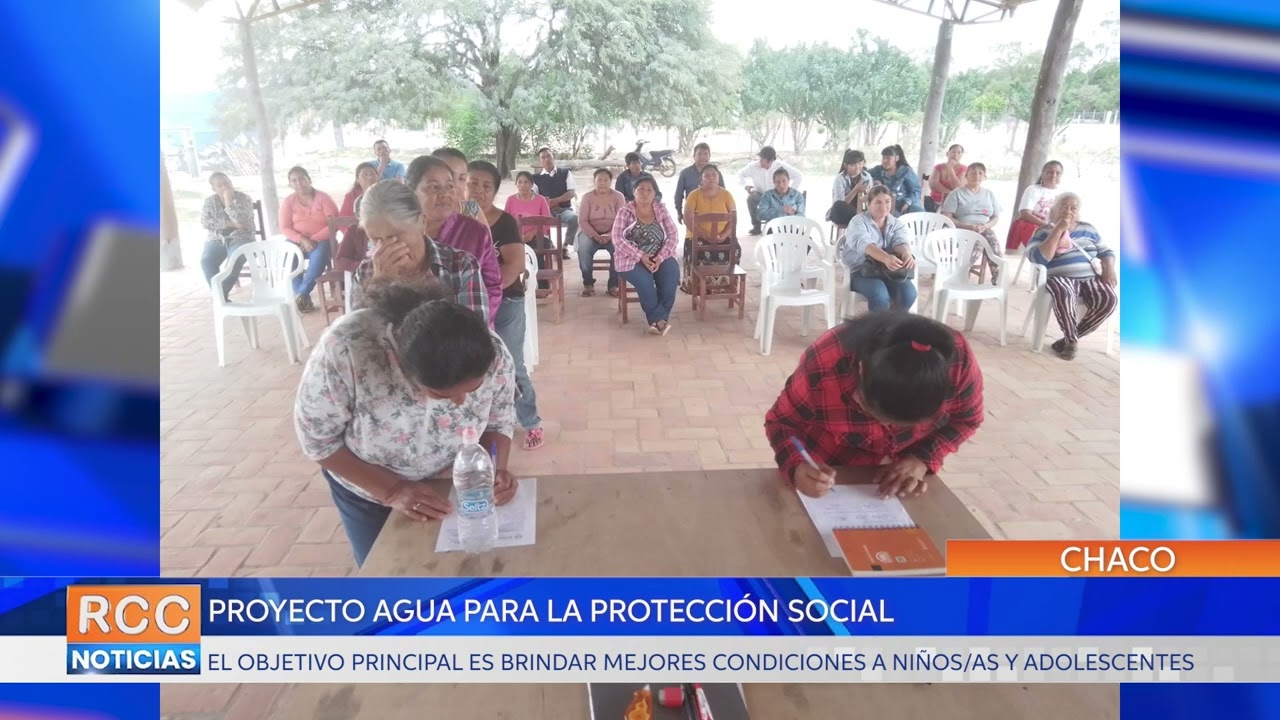 Realizaron la Consulta sobre el Proyecto Agua para la Protección Social en la comunidad Machareti
