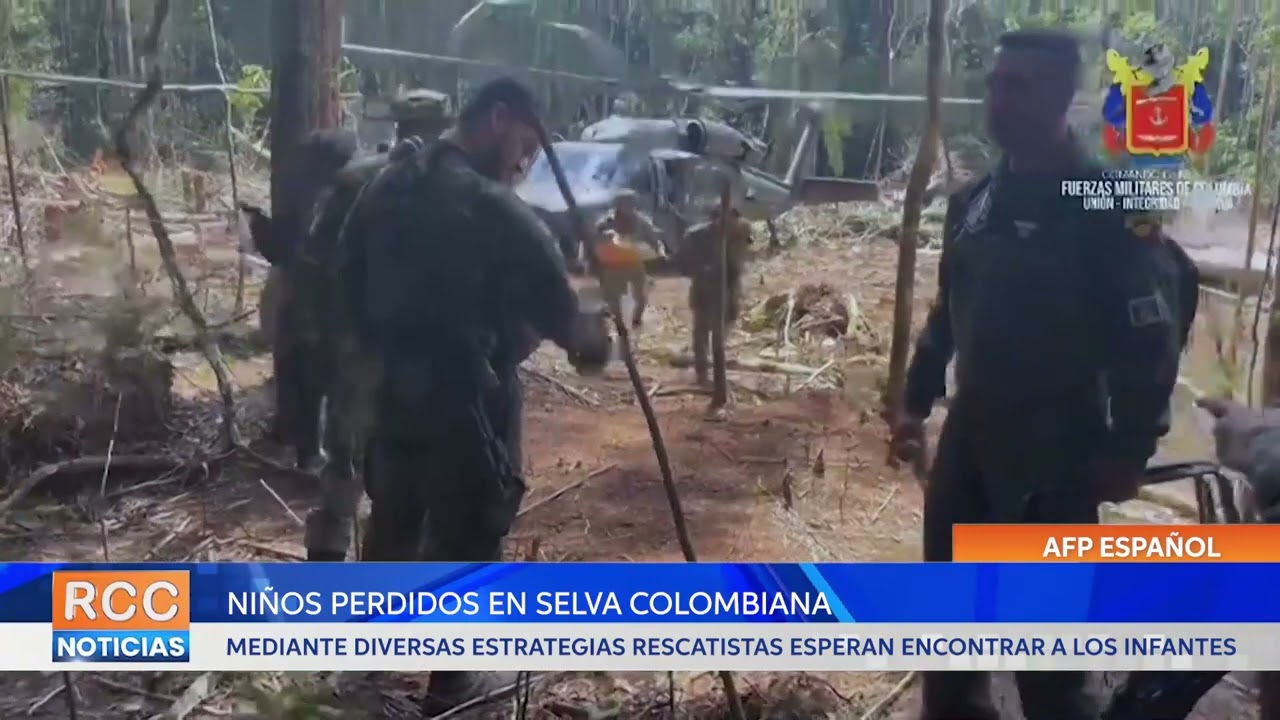 Imágenes satelitales y rezos indígenas para hallar a niños perdidos en selva colombiana