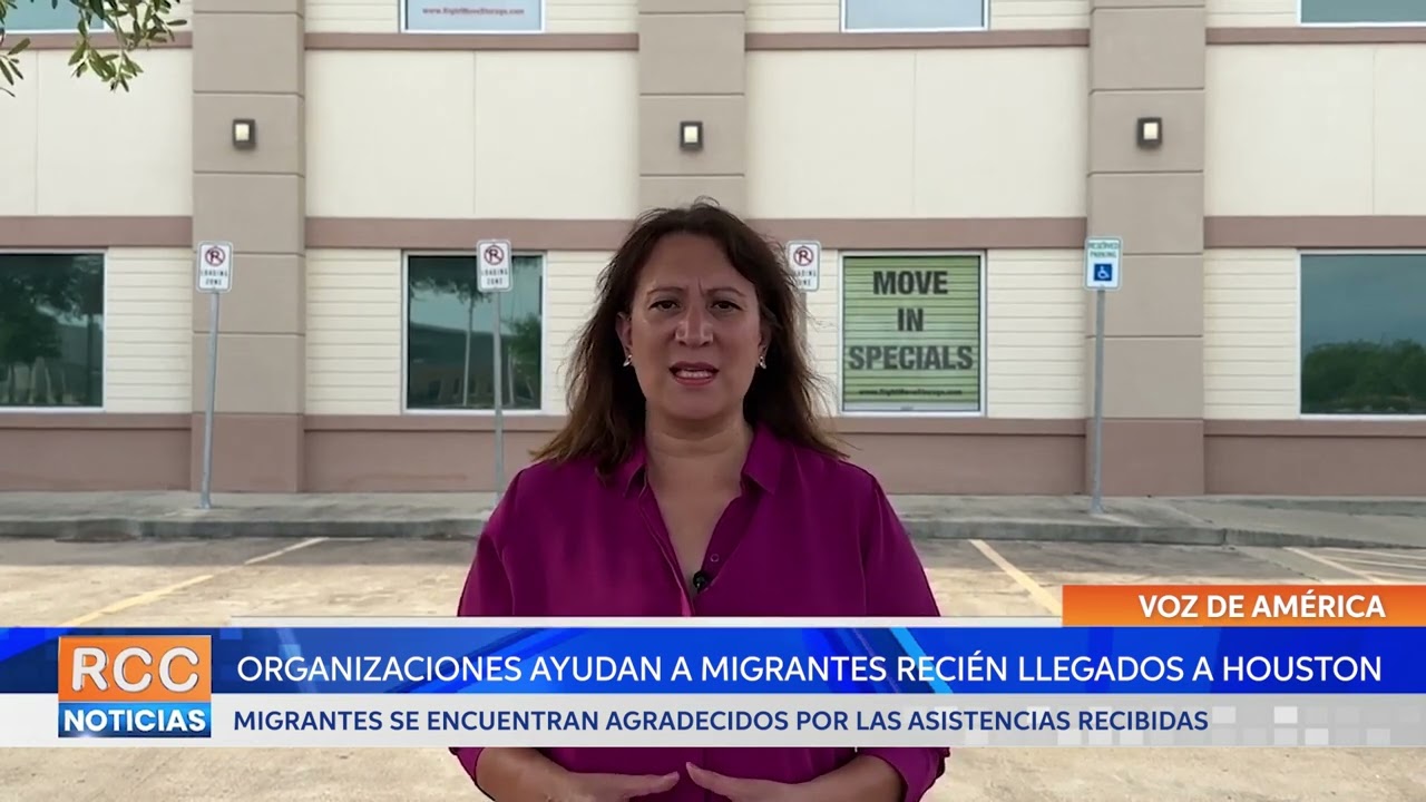 Organizaciones ayudan a migrantes recién llegados a Houston