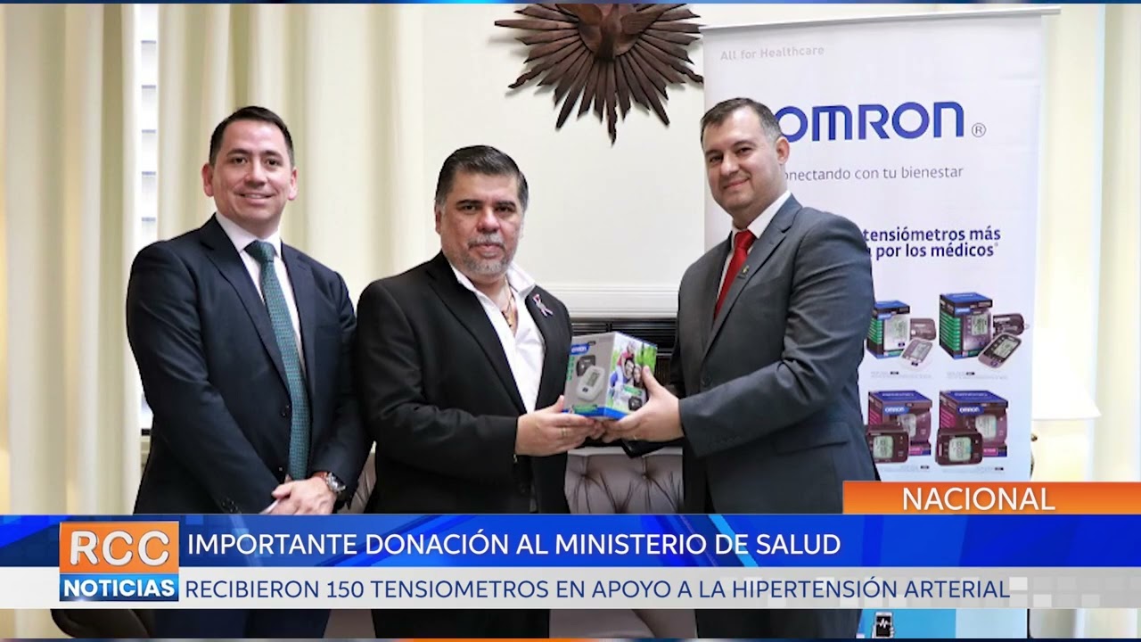 Ministerio de Salud recibió donación en apoyo a la hipertensión arterial