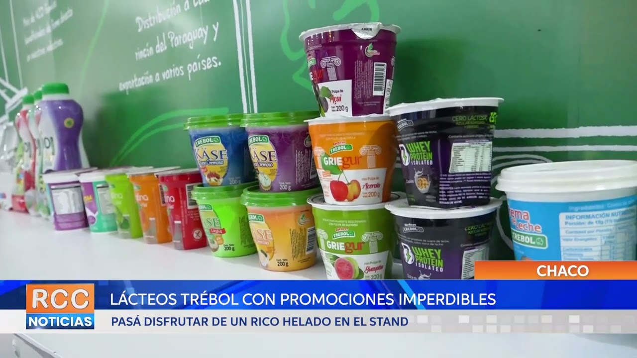 Lácteos Trebol aguarda al público con imperdibles promociones