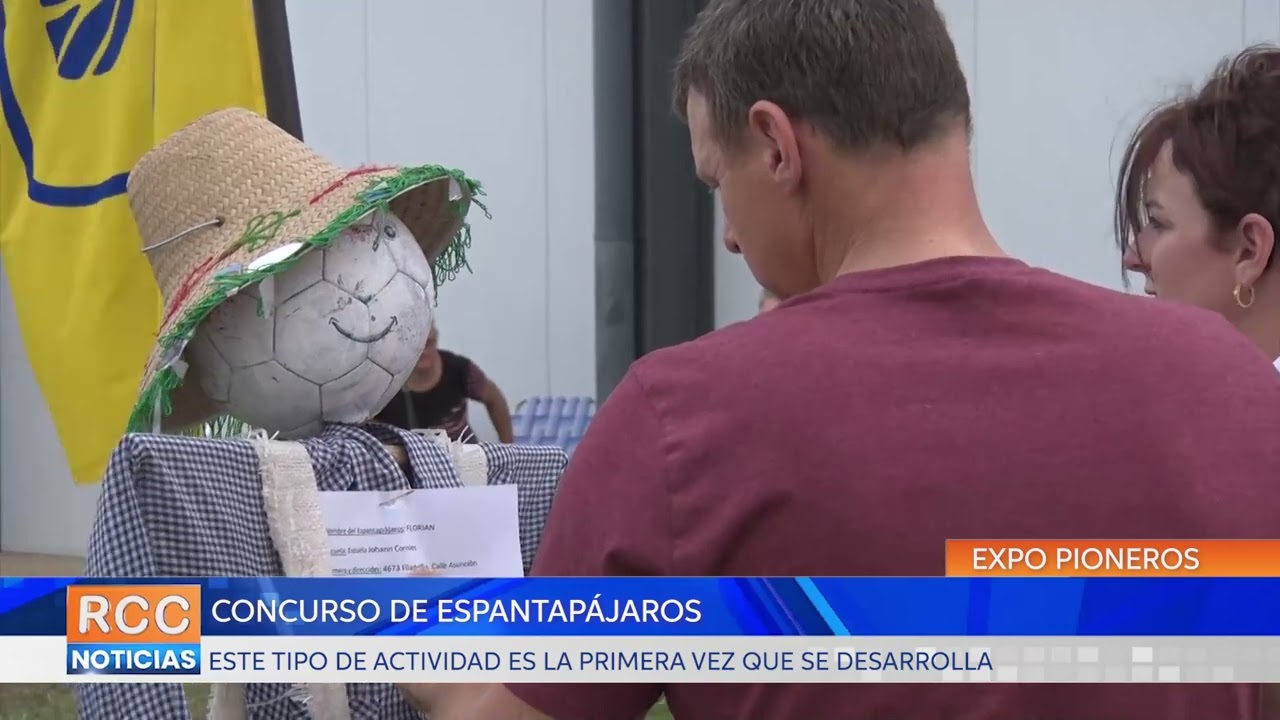 Por primera vez desarrollaron Concurso de Espantapájaros