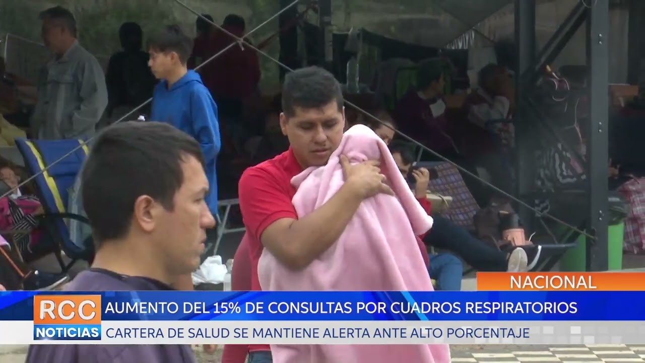Salud Pública reporta aumento del 15% de consultas por cuadros respiratorios