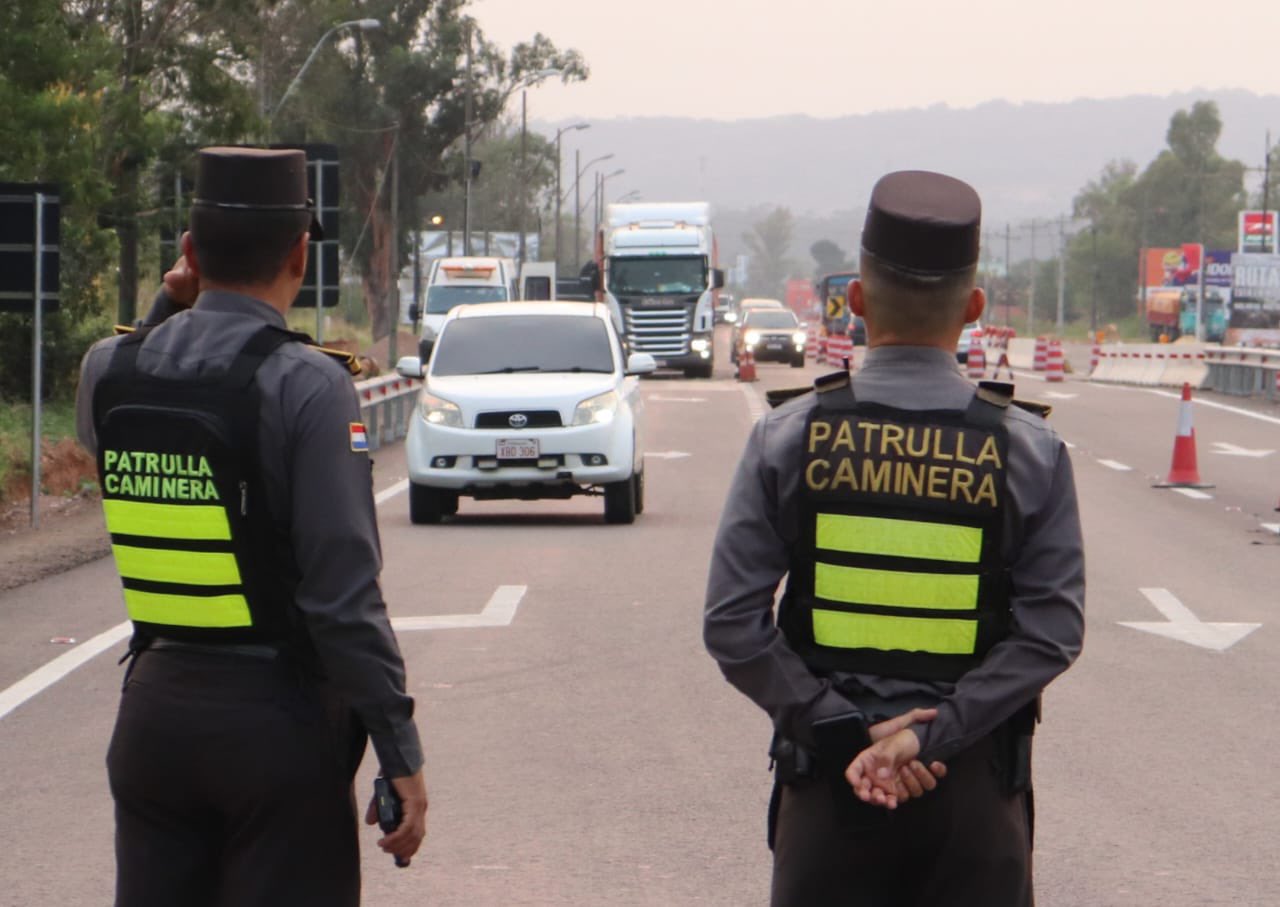 Más de 200 conductores dieron positivo a pruebas de alcotest de la Caminera en la última semana