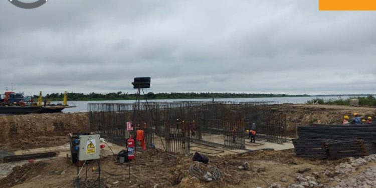 Puente de la Bioceánica se aproxima el 16% de avance