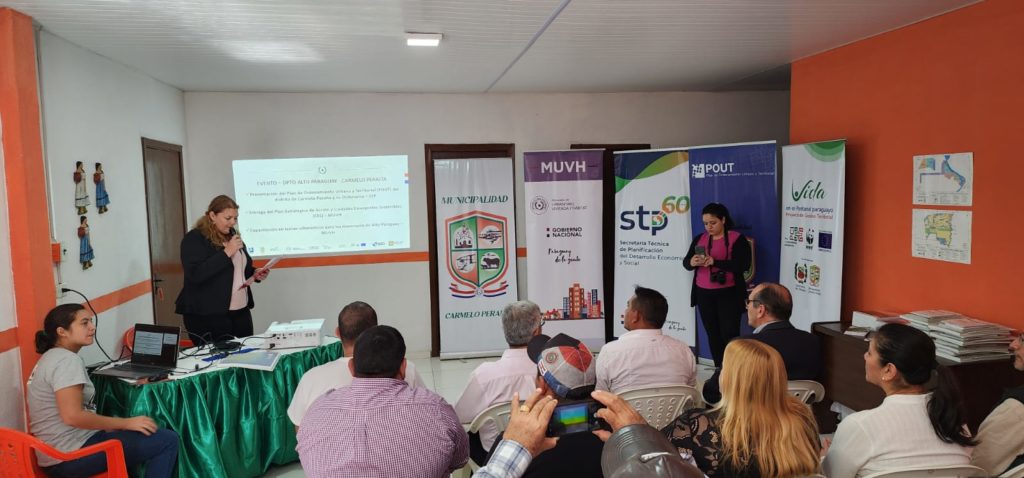 Plan de Ordenamiento Urbano Territorial de Carmelo Peralta podrá orientar la gestión territorial para el desarrollo