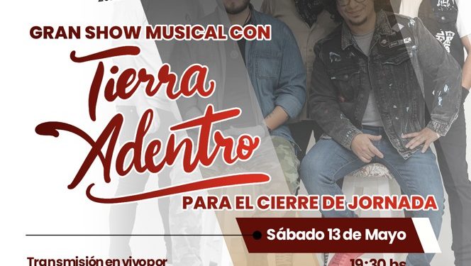 El grupo musical “Tierra Adentro” se presenta hoy para cerrar el penúltimo día de la Expo Rodeo Neuland