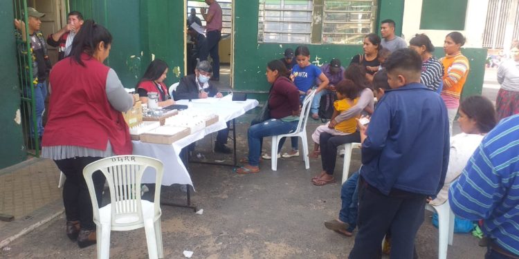 INDI brindó asistencia a indígenas que se encontraban en las inmediaciones del TSJE INDI brindó asistencia a indígenas que se encontraban en las inmediaciones del TSJE