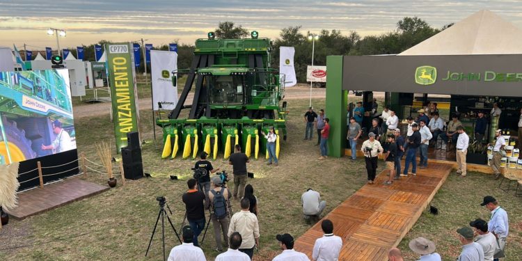 Llegó a Paraguay lo último en Cosechadora de Algodón de la mano de Automaq