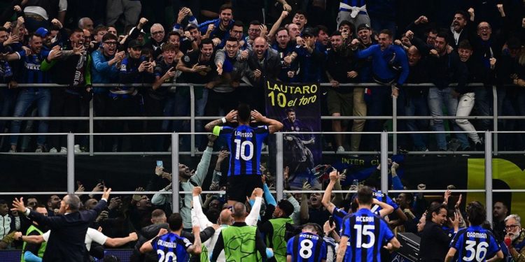 ¡Felicidad en la mitad! Inter de Milán primer finalista de la Champions League ¡Felicidad en la mitad! Inter de Milán primer finalista de la Champions League