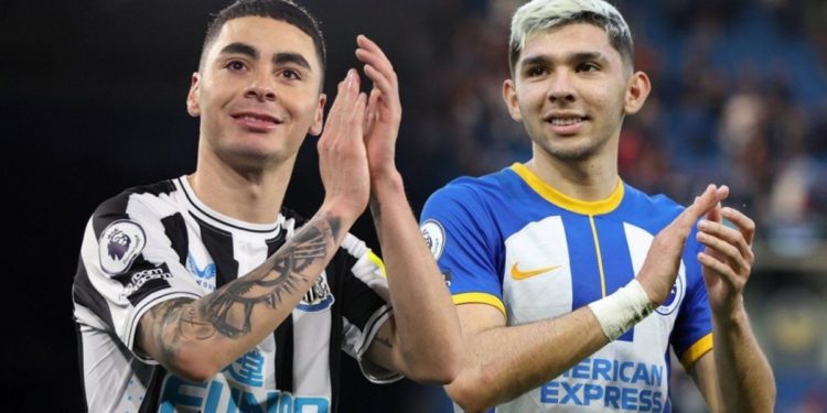 Almirón vs Enciso: Ambos fueron nominados para el mejor gol de la Premier League Almirón vs Enciso: Ambos fueron nominados para el mejor gol de la Premier League