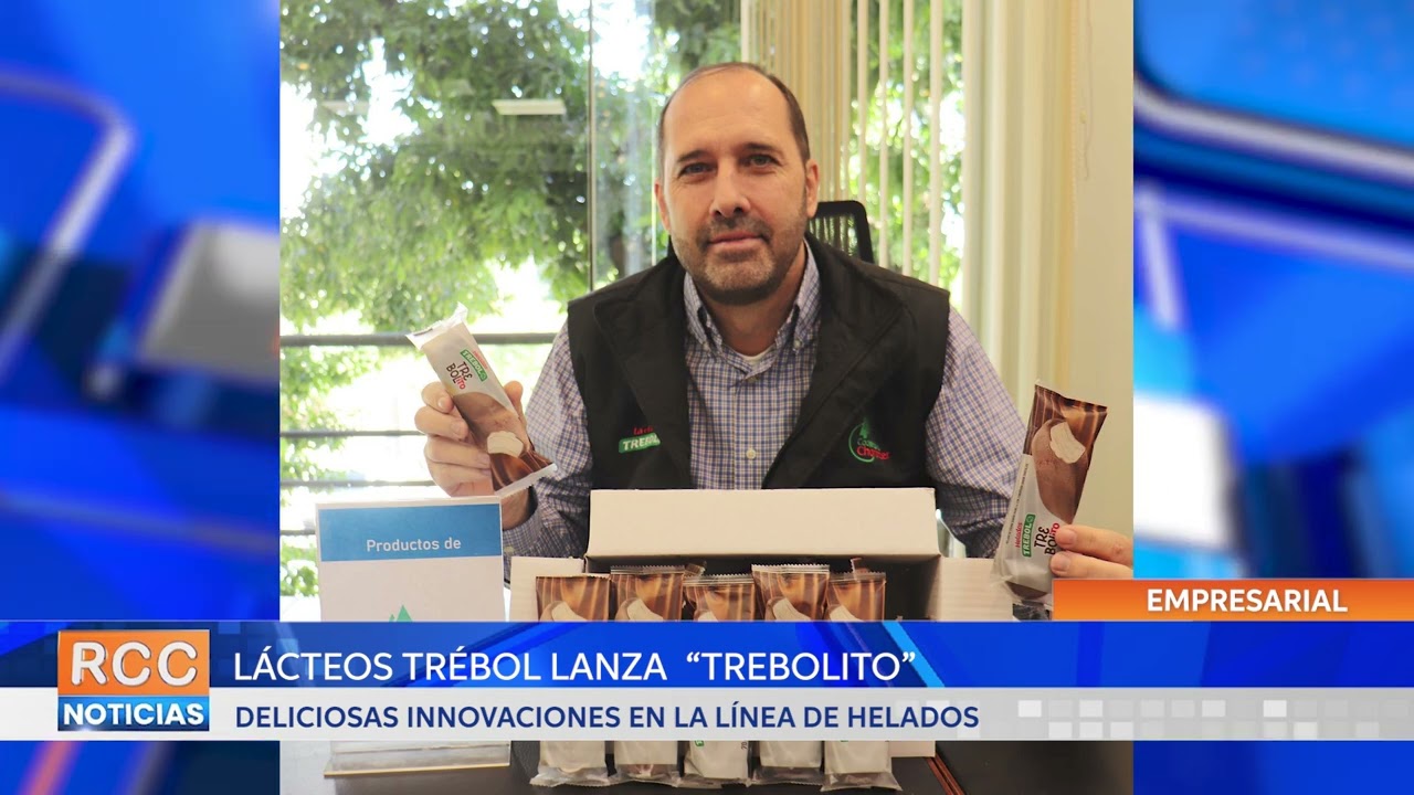 Lácteos Trébol incursiona en la línea de los helados y arroja “Trebolito”