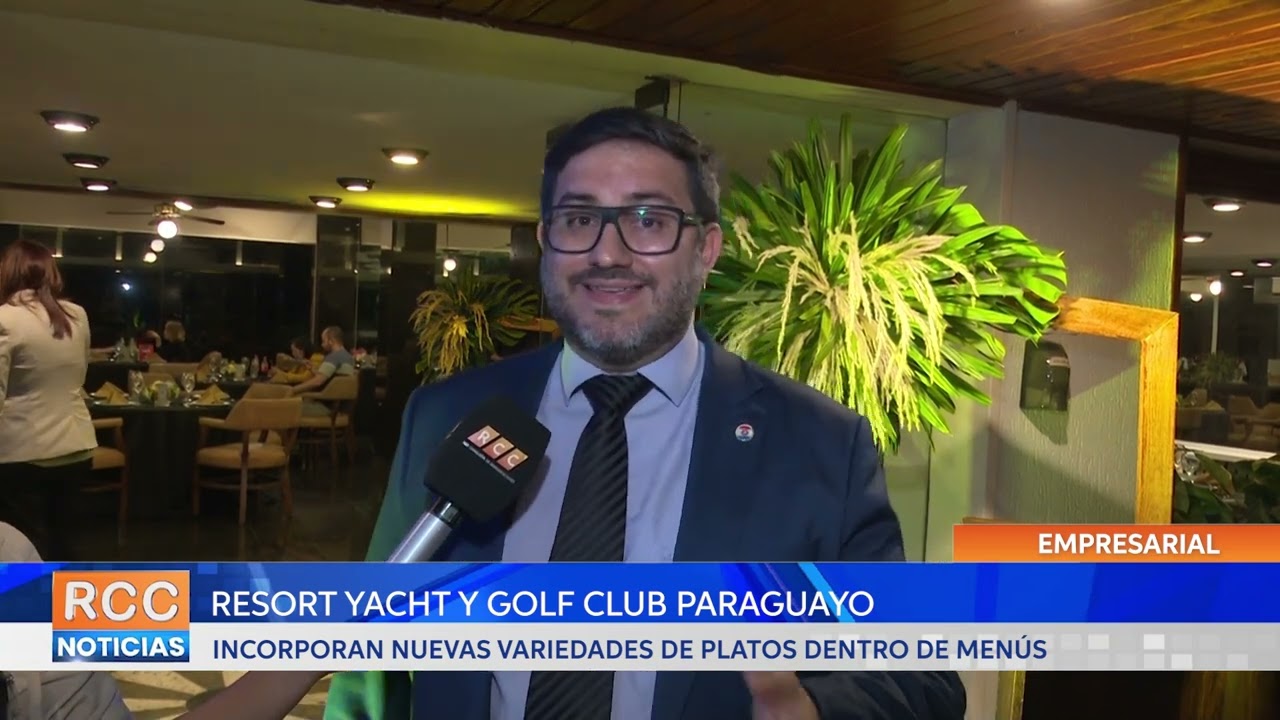 Resort Yacht y Golf Club Paraguayo hizo alarde de su gastronomía mediante  nuevos platos