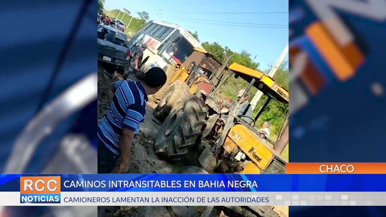 Camioneros de Bahia Negra lamentan la inacción de autoridades en caminos intransitables