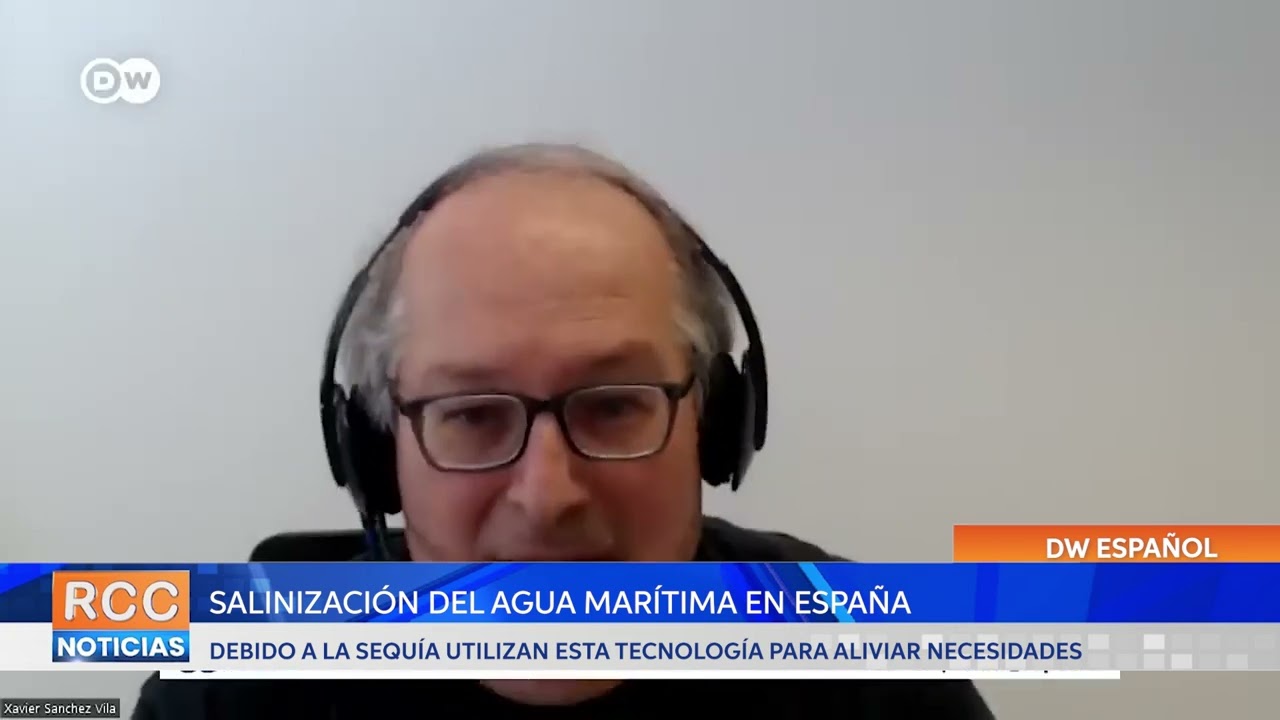 Debido a la sequía potabilizan agua del mar en Barcelona