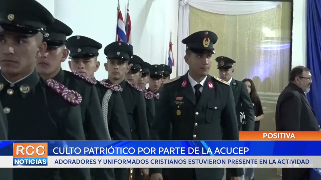 ACUCEP llevó adelante Culto Patriótico de adoradores y uniformados cristianos