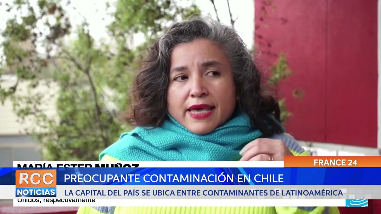 Crece la preocupación en Santiago de Chile por la contaminación del aire