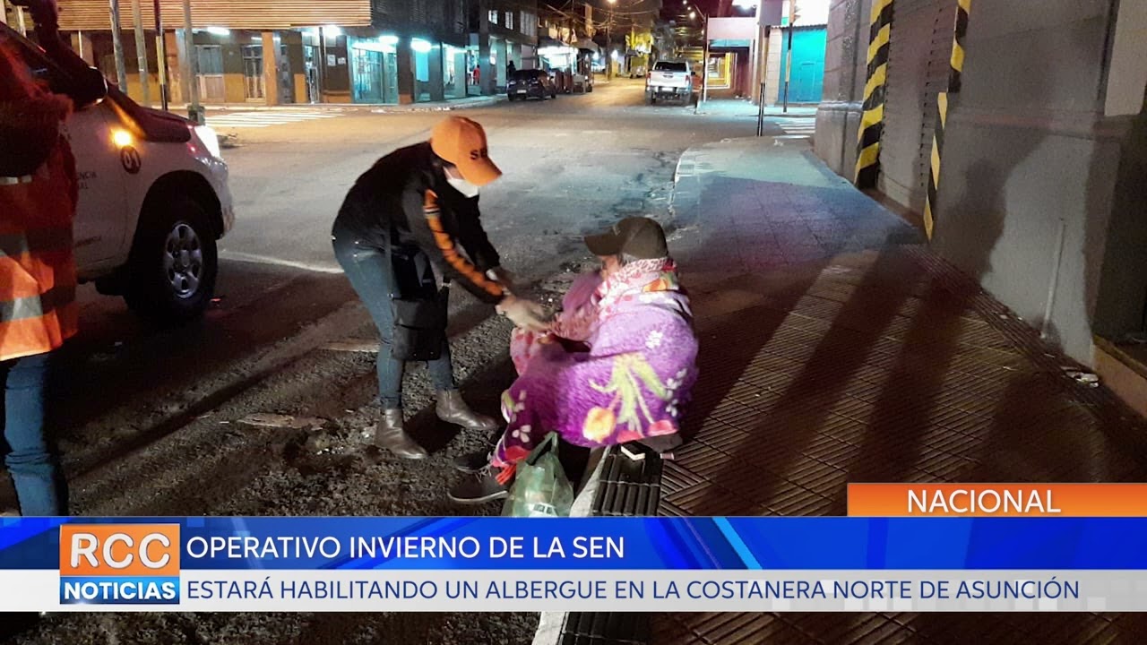 Operativo Invierno: SEN habilitará albergue en la Costanera de Asunción