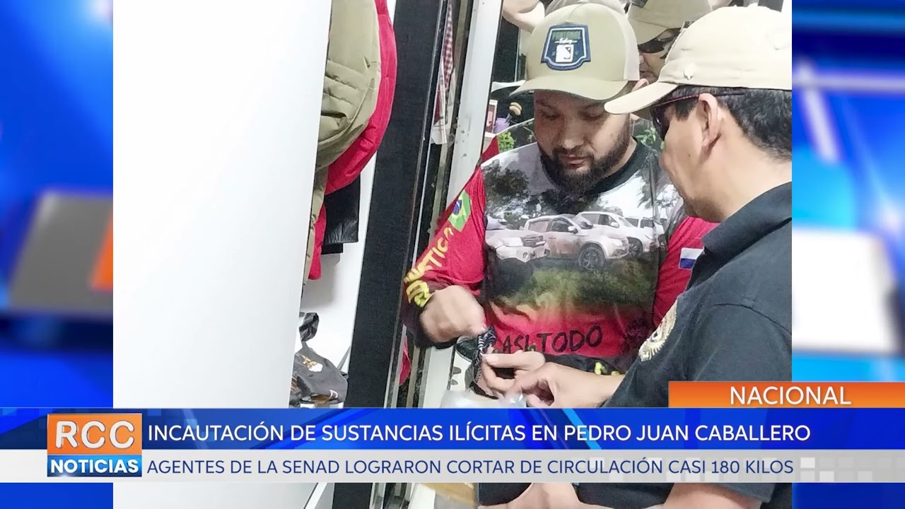 SENAD incautó cargamento de sustancias ilícitas en una “narco-caleta”