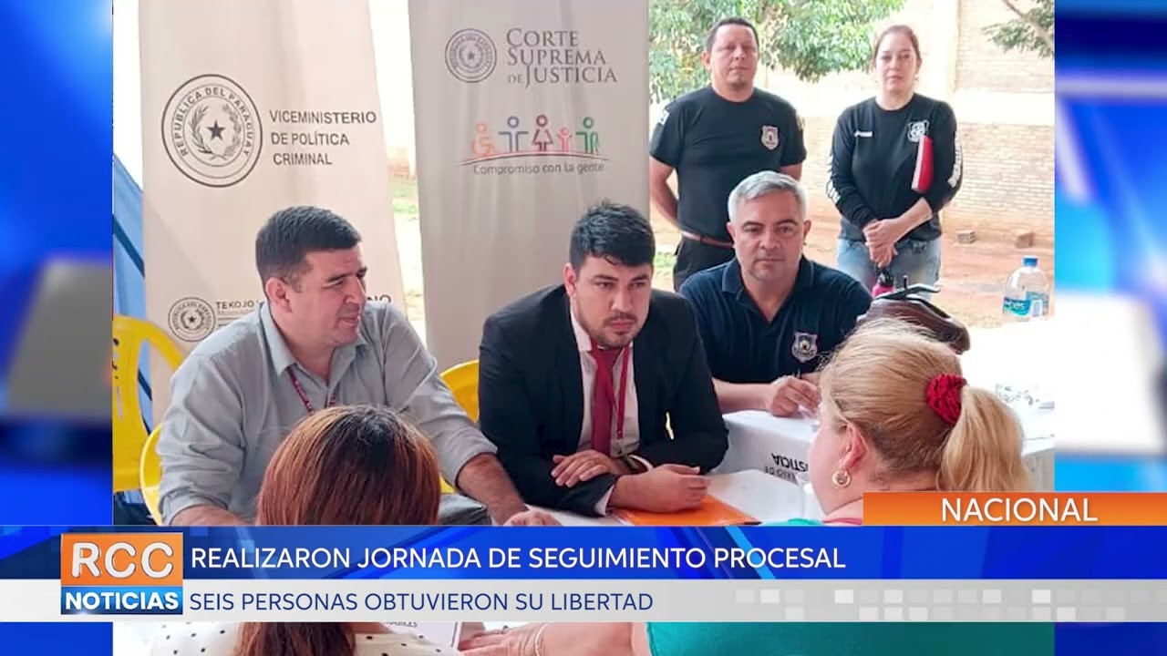Ministerio de Justicia realizó jornada de seguimiento procesal y 6 personas obtuvieron su libertad