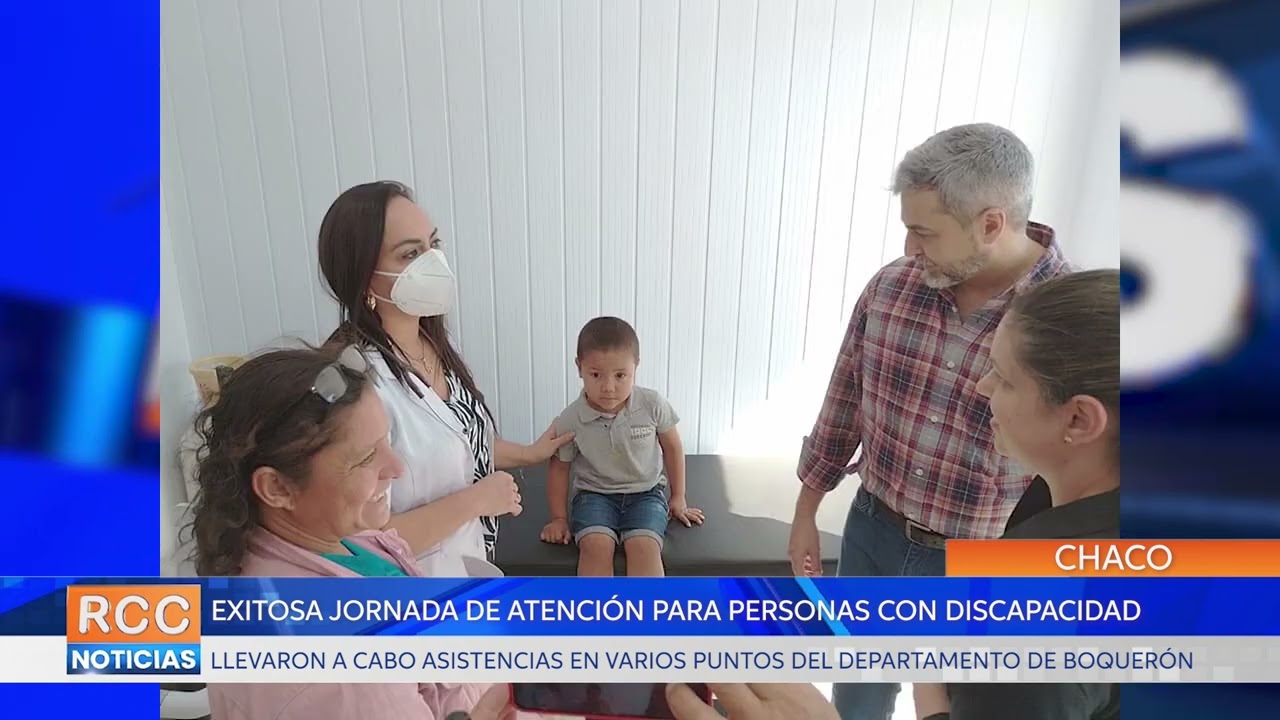 Llevaron con éxito jornada de atención para personas con discapacidad en Cruce Boquerón