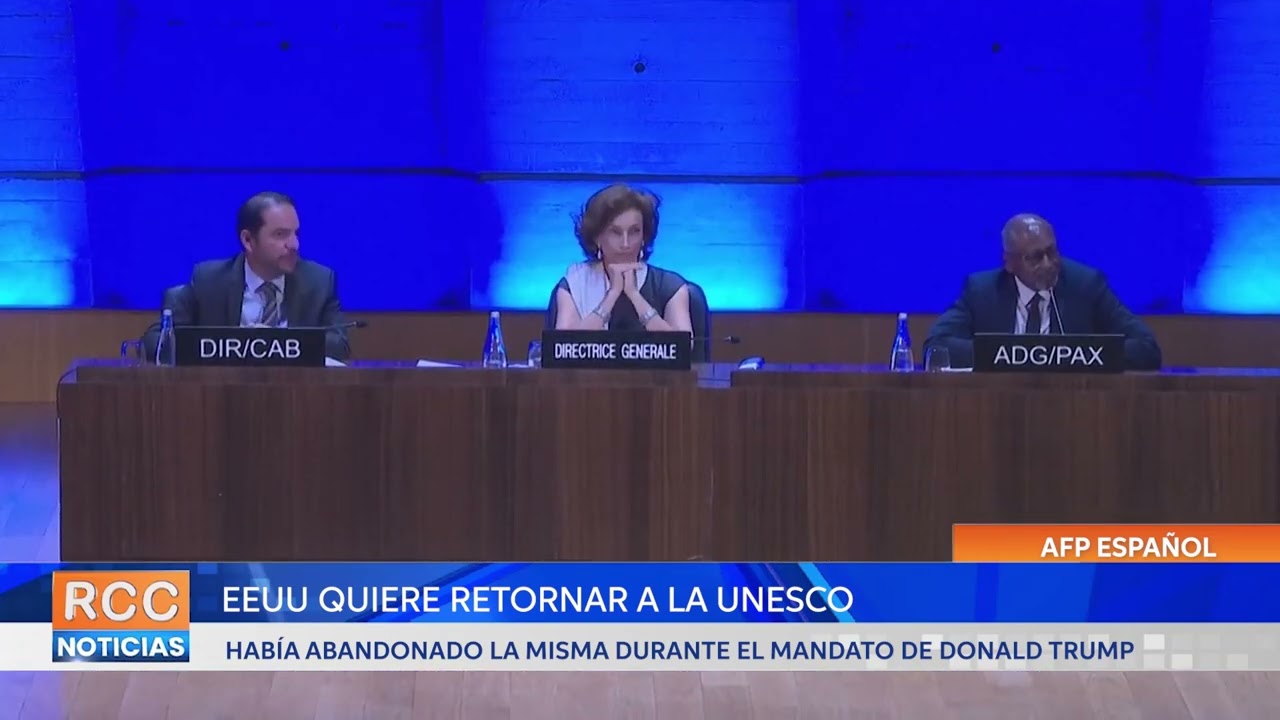 Estados Unidos pidió oficialmente reingresar en la Unesco