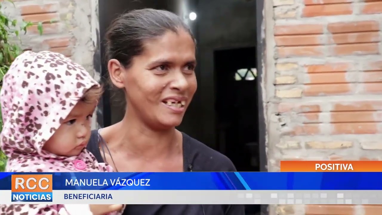 Distintos ministerios trabajaron en conjunto para construir una vivienda en Tablada Nueva