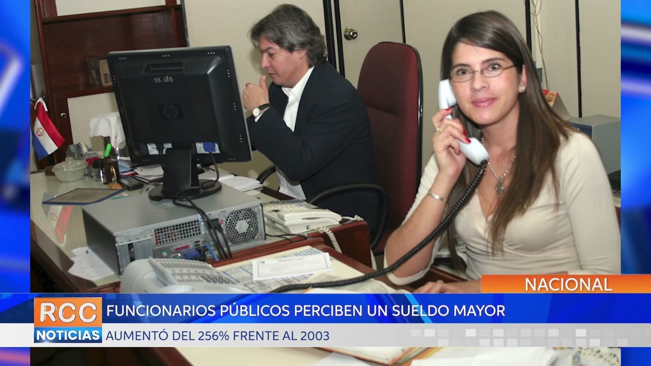 Funcionarios públicos perciben un sueldo mayor