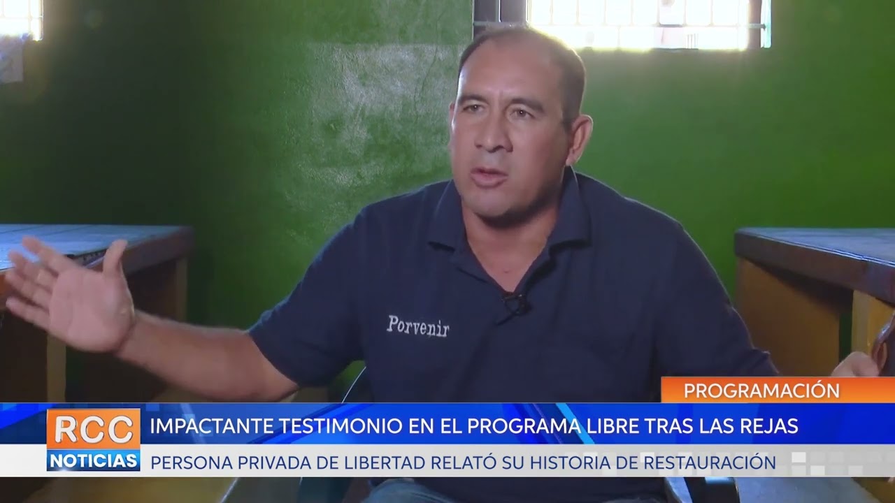 Impactante capítulo en Libre tras las Rejas, persona privada de libertad con una historia restaurada