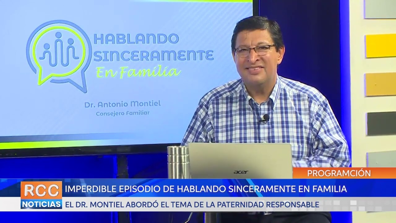 Hablando sinceramente en Familia presentó un imperdible episodio sobre la Paternidad Responsable