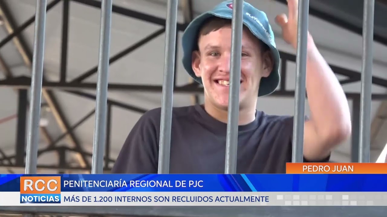 Más de 1.200 internos son recluidos actualmente en la Penitenciaría Regional de PJC