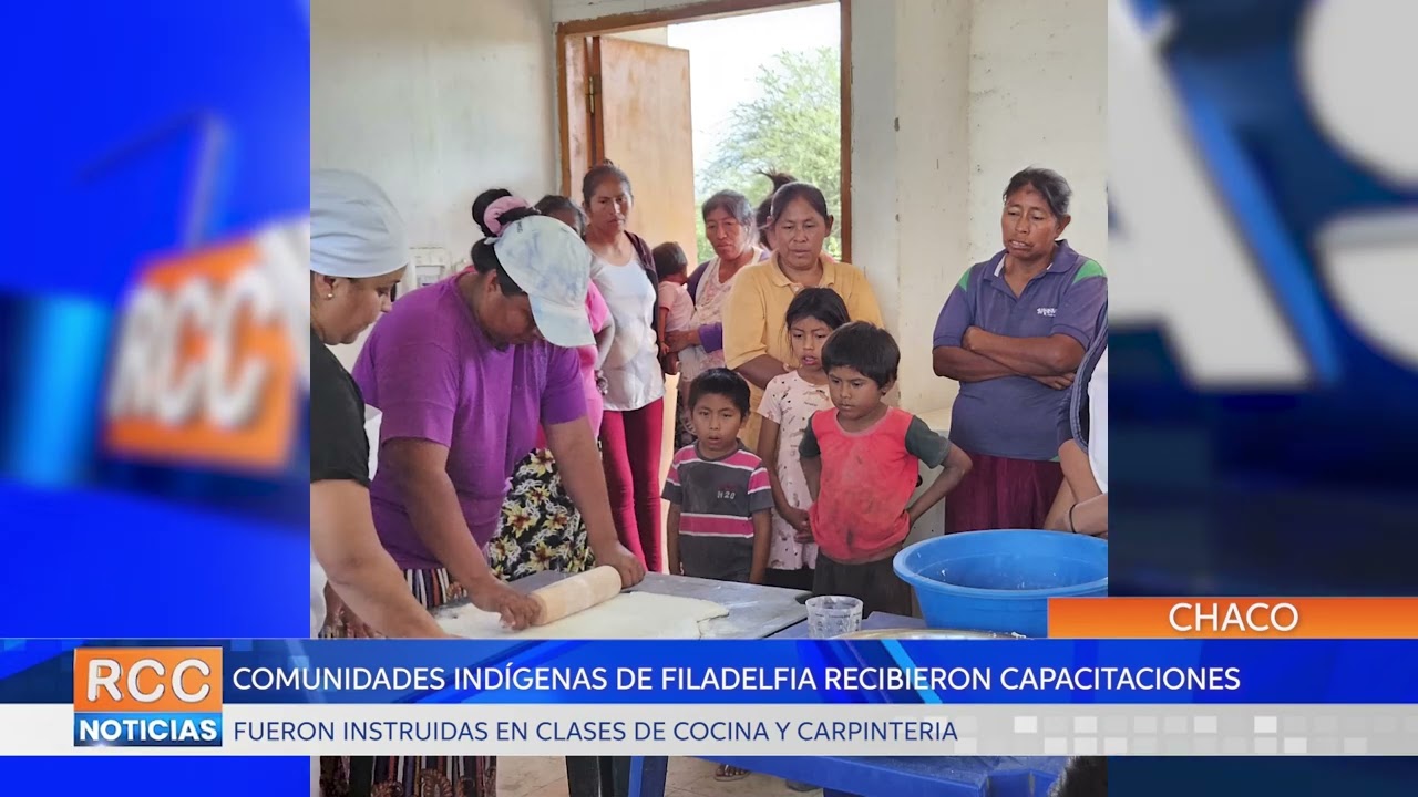 Comunidades indígenas de Filadelfia recibieron capacitaciones