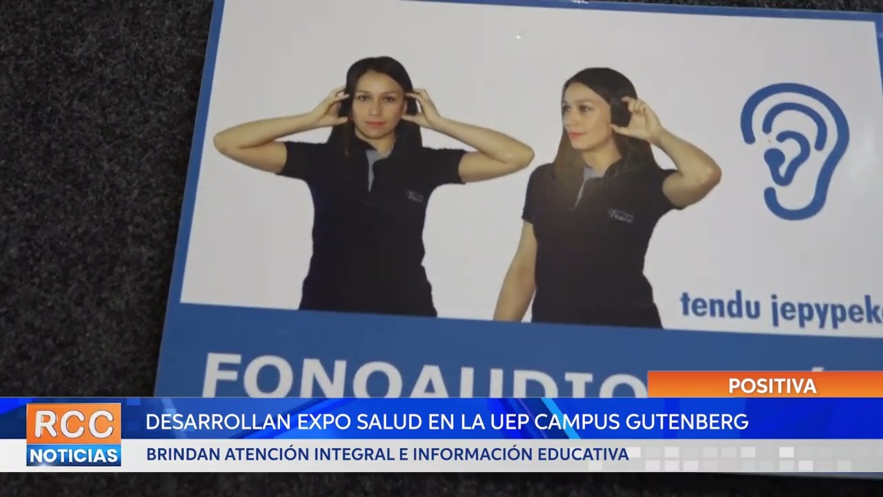 Realizan atención integral mediante la actividad denominada «Expo Salud» en la UEP Campus Gutenberg