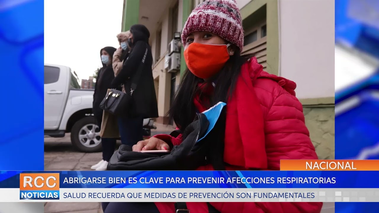 Abrigarse bien es clave para prevenir afecciones respiratorias