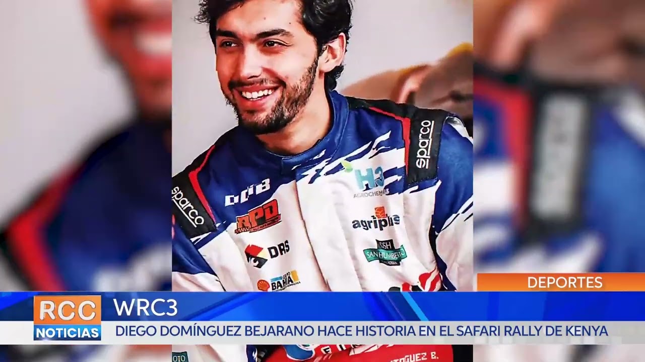 Diego Domínguez Bejarano hace historia en el Safari Rally de Kenya