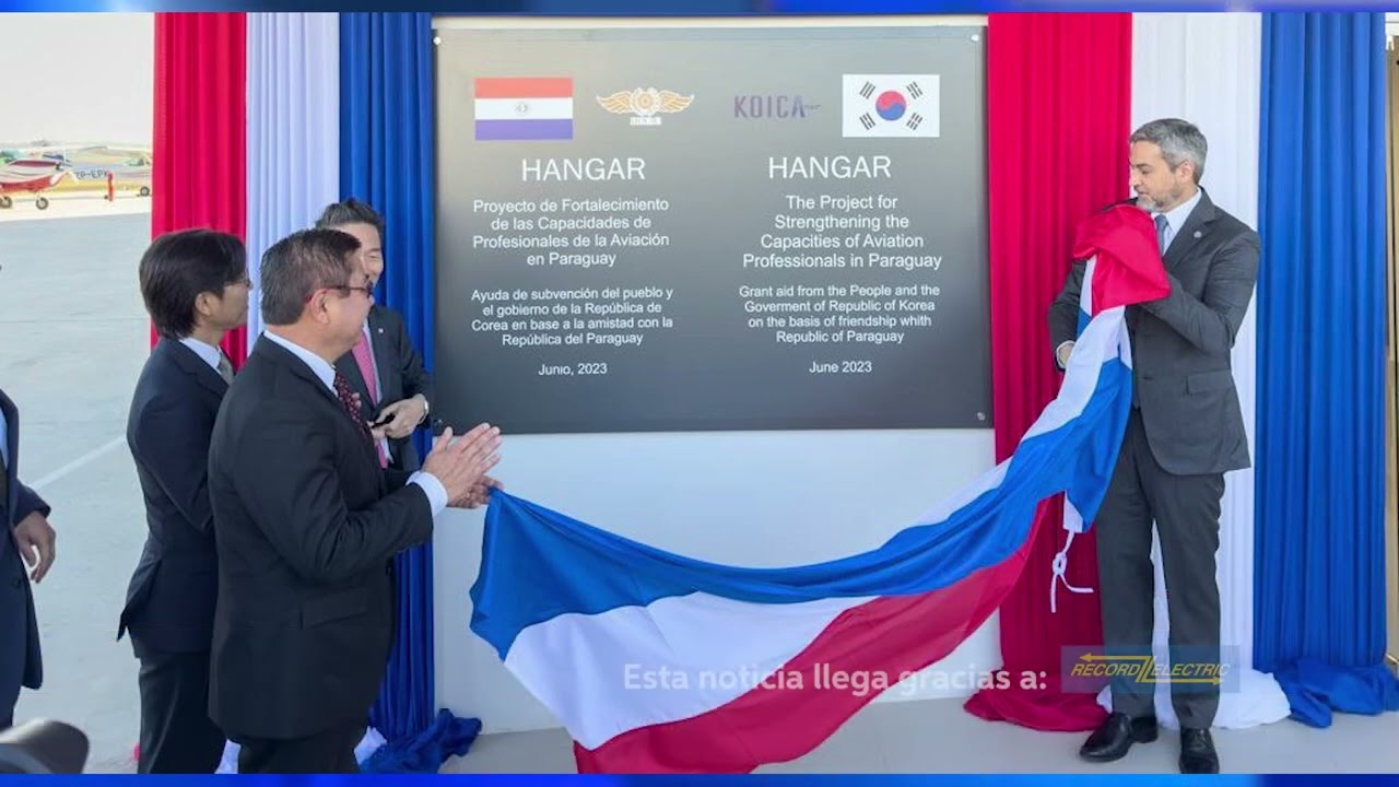 Inauguran obra de ampliación del espigón norte del Aeropuerto Silvio Pettirossi