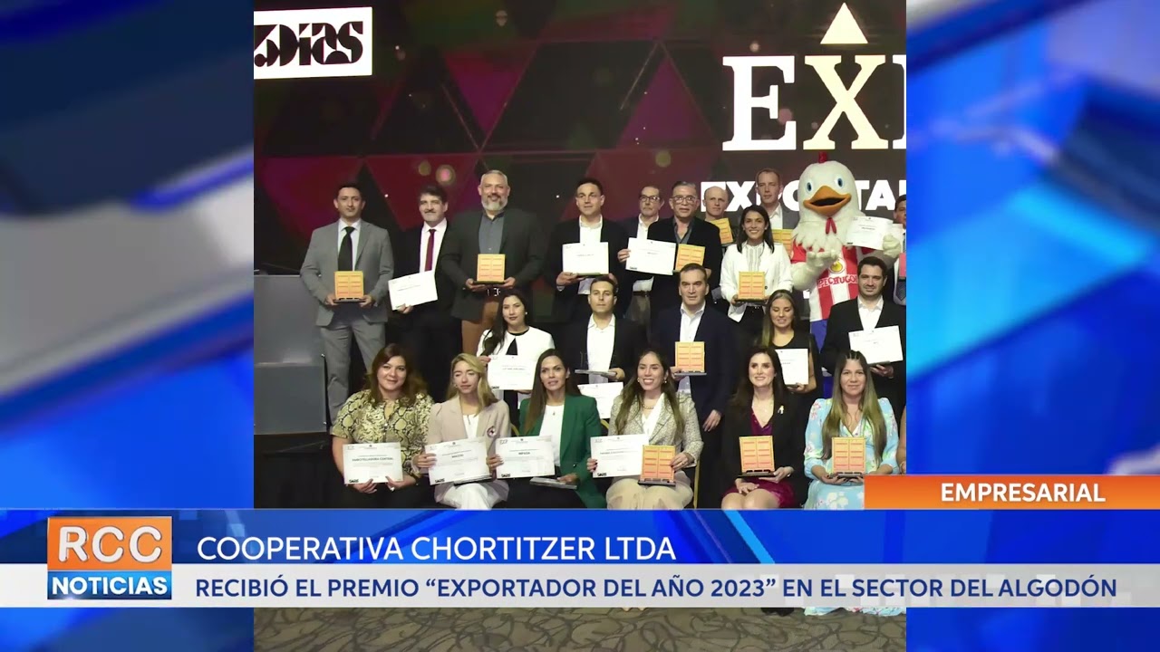 Cooperativa Chortitzer Ltda. se quedó con el premio “Exportador del año 2023” en sector de algodón