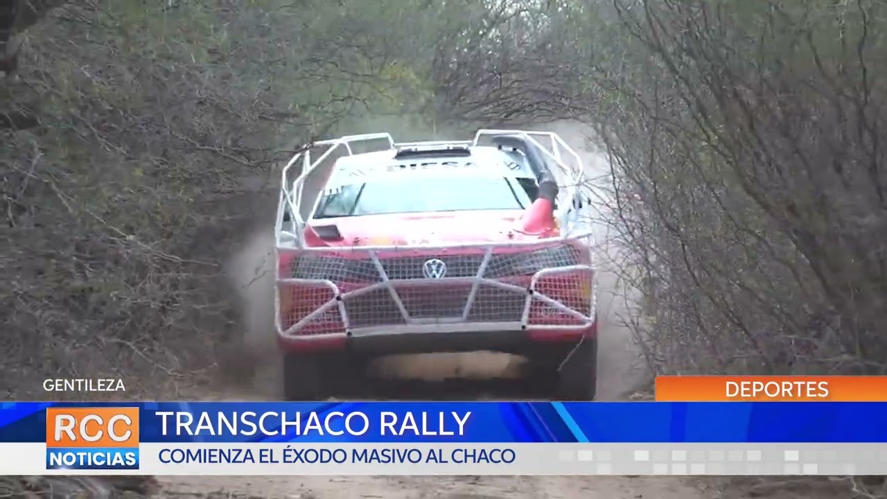Comienza el éxodo masivo al Chaco #TCR2023 #TranschacoRally