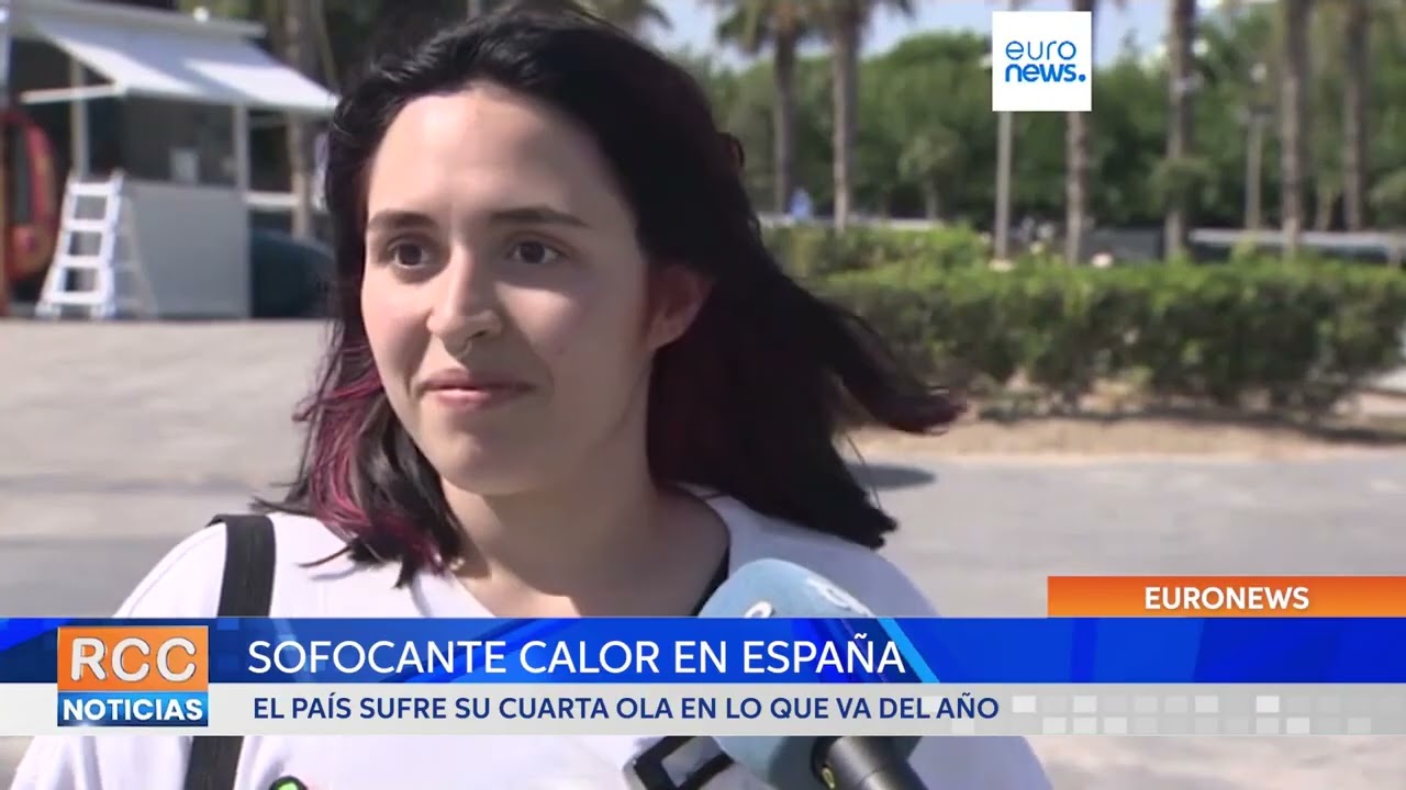 Sofocante ola de calor en España
