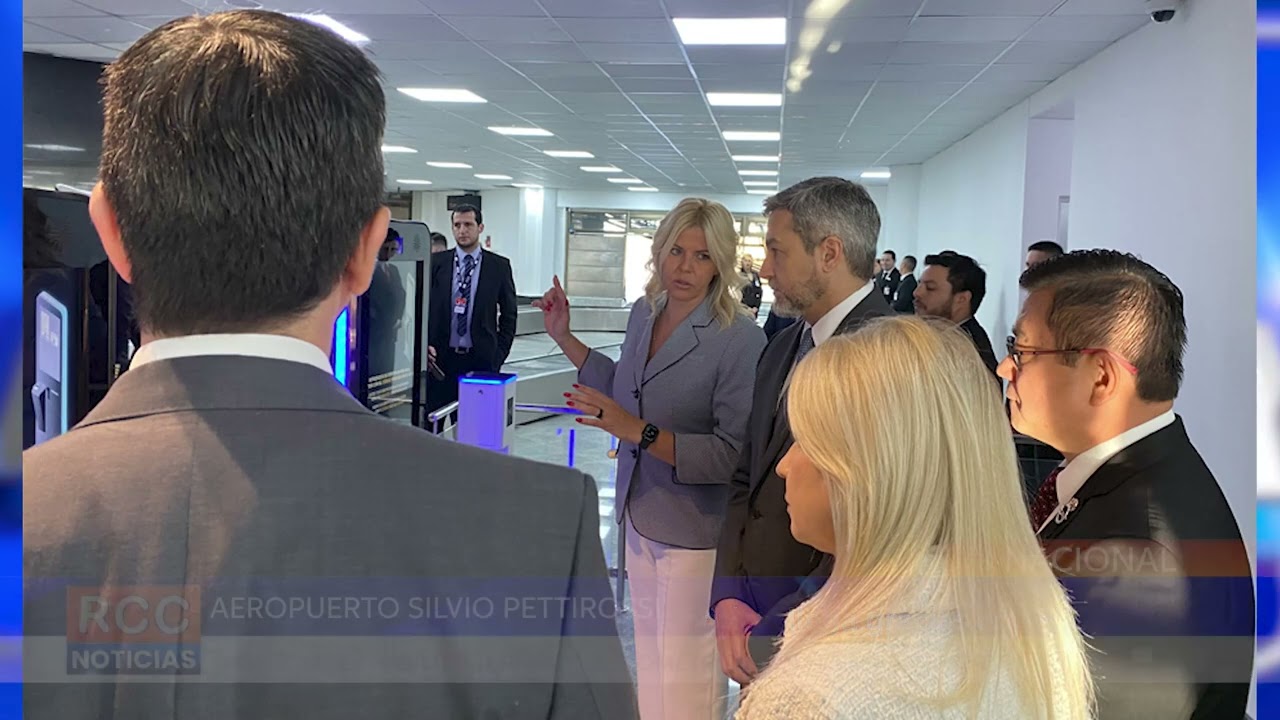 Migraciones habilitó 2 terminales biométricas en el espigón norte del Aeropuerto Silvio Pettirossi