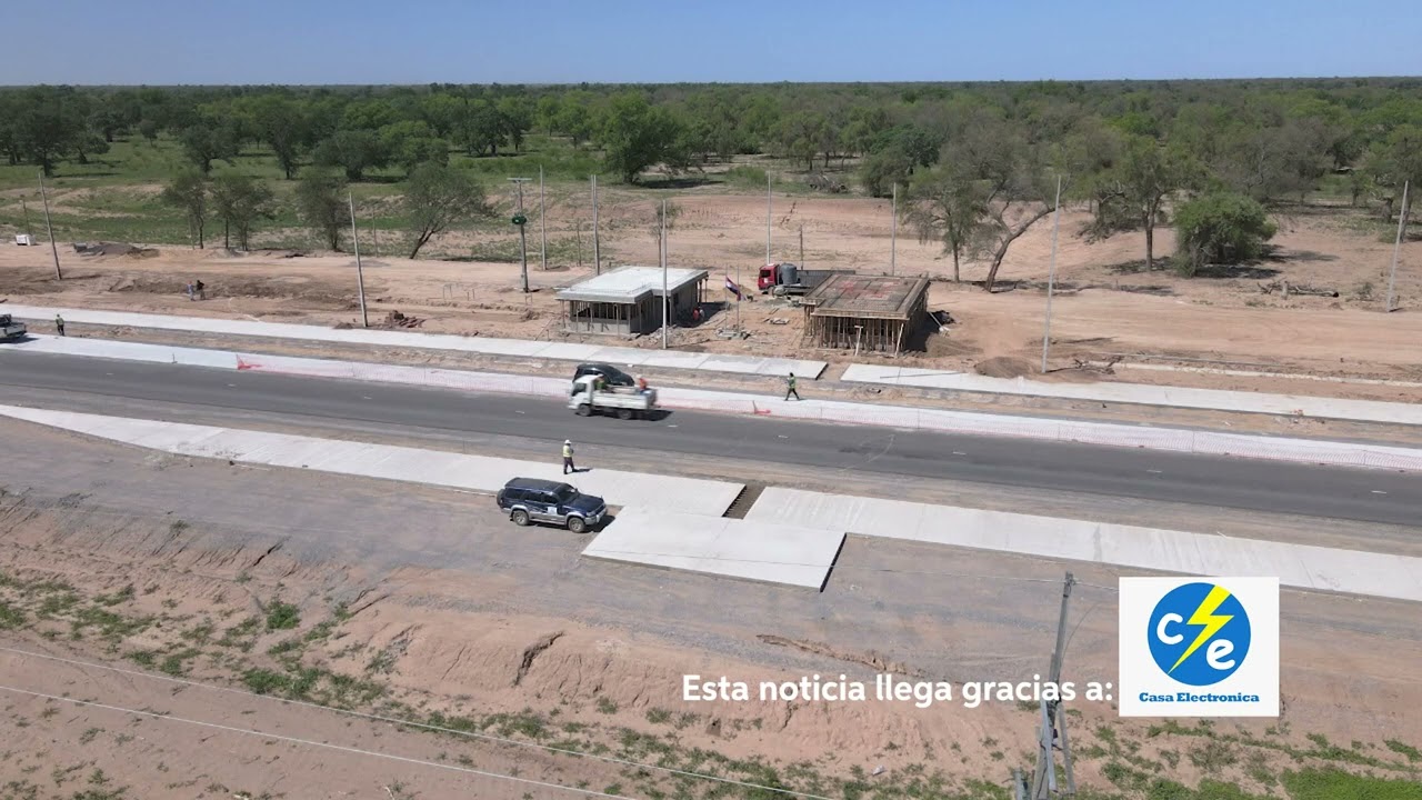 Avanza construcción de puestos de pesaje fijos en los lotes 6 y 7 de la Transchaco