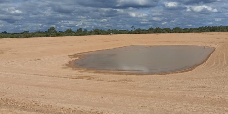 Avanza obra de Sistema de Macrocaptación de agua de lluvia en Comunidad Indígena de Laguna Negra
