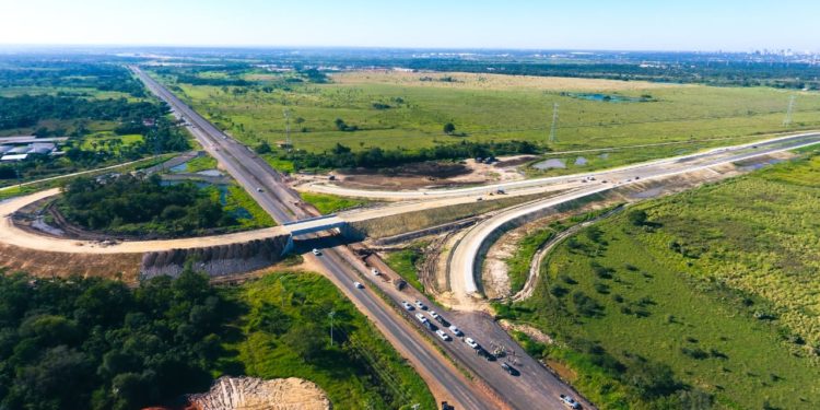 Obras del Tramo Falcón – Remanso ya cuenta con casi 12 km de capa asfáltica