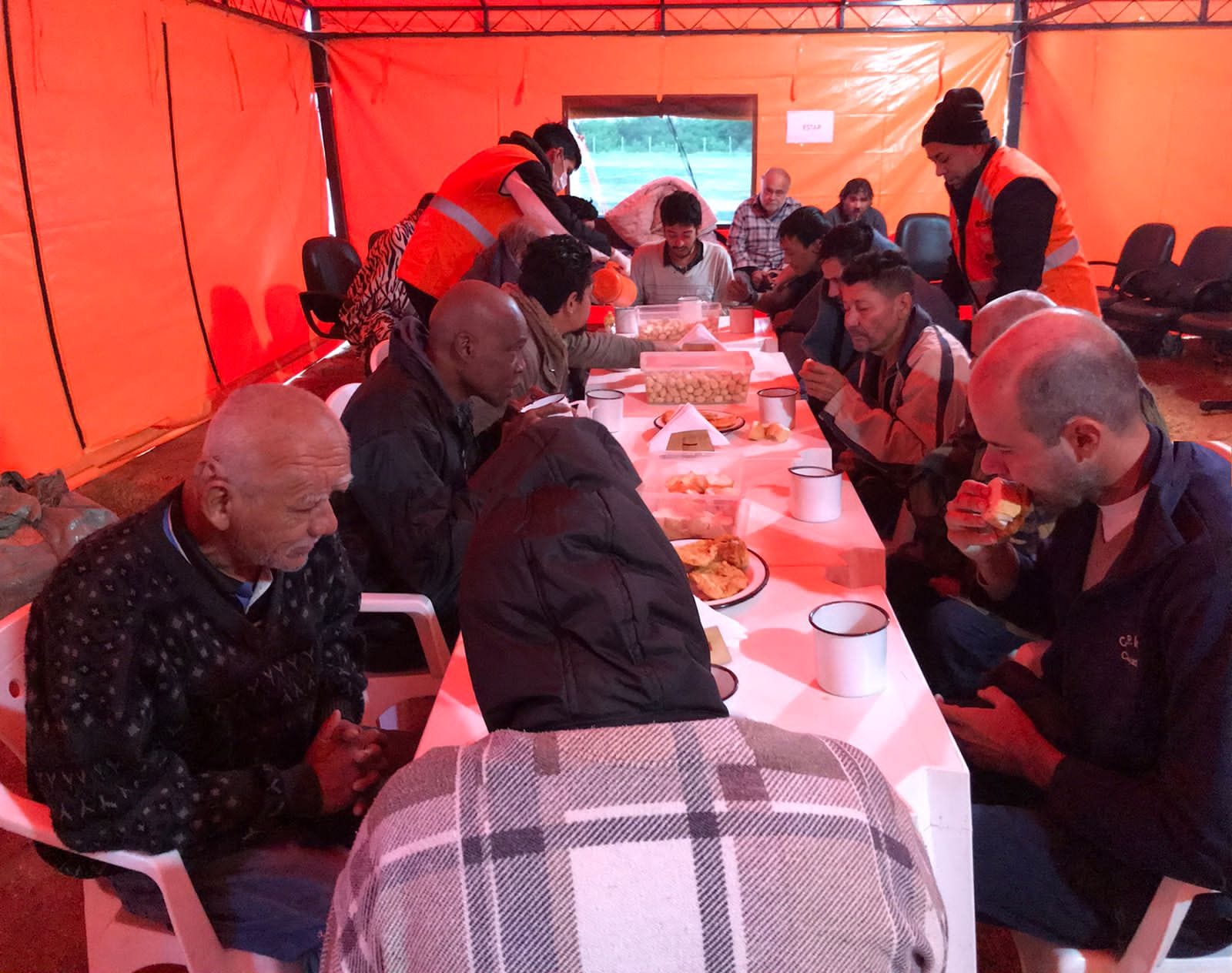 Operativo Invierno: SEN brindó albergue a más de 40 personas en situación de vulnerabilidad