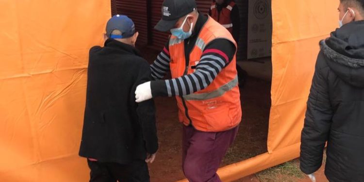 SEN ya asistió a cerca de 400 personas afectadas por bajas temperaturas